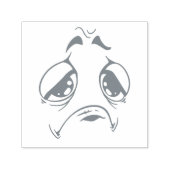 感情アイコン フェイス  セルフインキングスタンプ (デザイン)