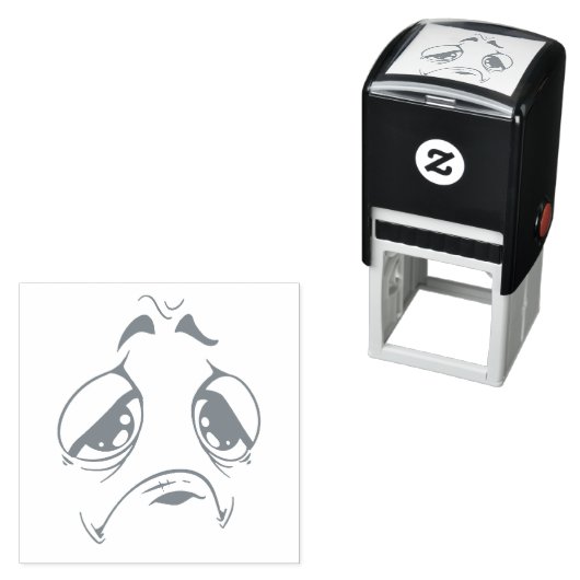 感情アイコン フェイス  セルフインキングスタンプ (インサイチュ)