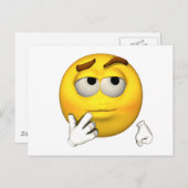 感情ガイ – 皮肉はがき ポストカード (正面/裏面)