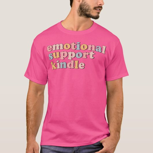感情サポートKindle Tシャツ (正面)