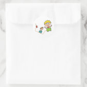 感情ジェットコースター ラウンドシール (バッグ)