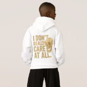 感情ゼロ。フィルターなし。 グラフィックTシャツ (裏面フル)