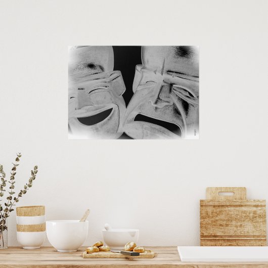 感情マスク ポスター (キッチン)