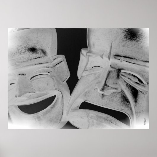 感情マスク ポスター (正面)