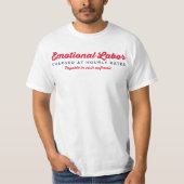 感情労働時給制 Tシャツ (正面)