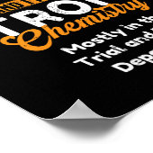 感情化学の科学愛好家～ おもしろい Val ポスター (角)