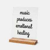 感情回復アクリル徴候 アクリルサイン (傾斜)