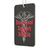 感情支おもしろい援車のジョーク カーエアーフレッシュナー (左)