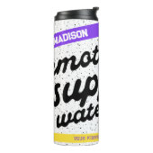 感情支パーソナライズされた援用ウォーターボトル タンブラー (回転左)