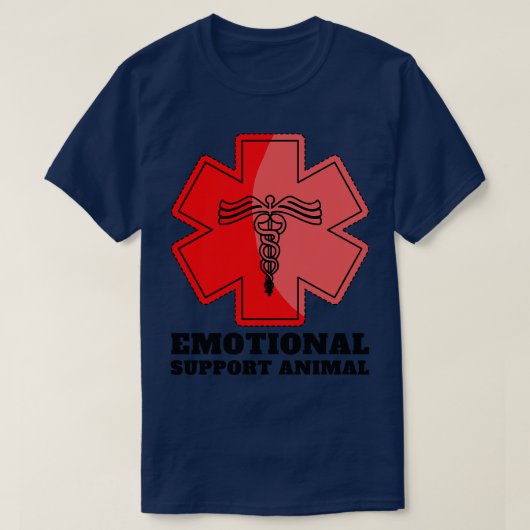感情支援動物2 Tシャツ (デザイン正面)