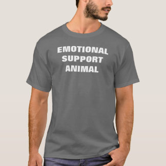 感情支援動物 Tシャツ