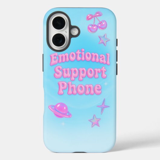 感情支援電話 Case-Mate iPhoneケース (裏面)