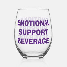 感情支援飲料飲み物用品セット ステムなしワイングラス
