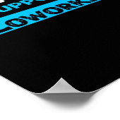 感情救済的な同僚のおもしろい怠け者 ポスター (角)