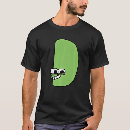 感情文字Dアルファベットの伝承 Tシャツ (正面)