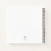 感情書を抑えたノートブック ノートブック (裏面)