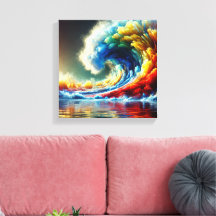 感情渦：色のシネマティックな波