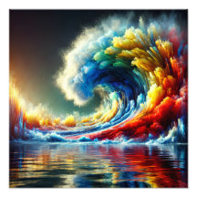 感情渦：色のシネマティックな波