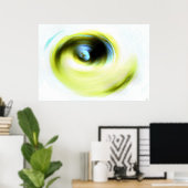 感情的なアイポスター ポスター (ホームオフィス)