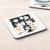 感情的なアニメグリッド。BGなし コースター (左側)