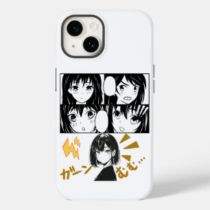 感情的なアニメグリッド。BGなし Case-Mate iPhone 14ケース