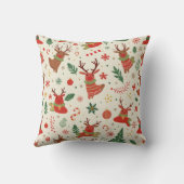 感情的なクリスマスクッション クッション (裏面)