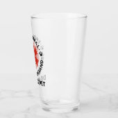 感情的なサポートの夫がペットではない タンブラーグラス (左)