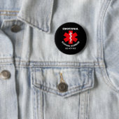 感情的なサポートの夫がペットではない 缶バッジ (インサイチュ)