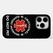 感情的なサポートの夫がペットではない Case-Mate iPhoneケース (裏面 (横))