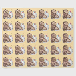 感情的なサポートクッキー ラッピングペーパー