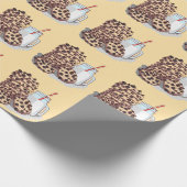 感情的なサポートクッキー ラッピングペーパー (角)