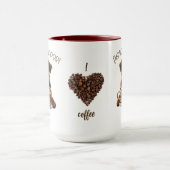 感情的なサポートコーヒーかわいい犬のメンタルヘルス マグカップ (中央)