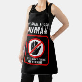 感情的なサポートヒューマンハロウィーンの衣装はPしない エプロン (インサイチュ)