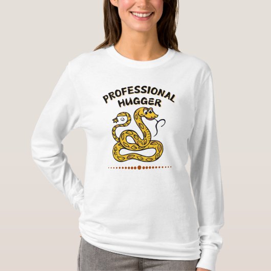 感情的なサポート：コイル版🐍 Tシャツ (正面)