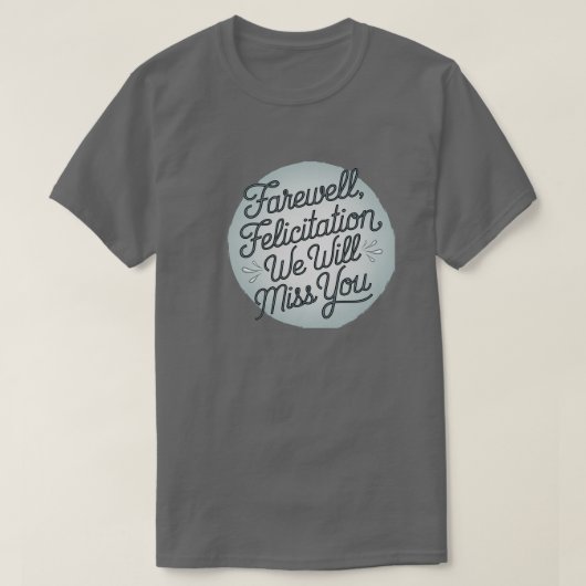 感情的なタイポグラフィTシャツ Tシャツ (デザイン正面)