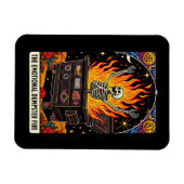 感情的なダンプスター火災タロットカード磁石 マグネット (横)