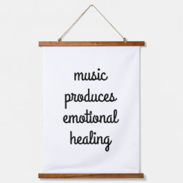 感情的なヒーリングウッドトップウォールタペストリー 吊り下げ型タペストリー