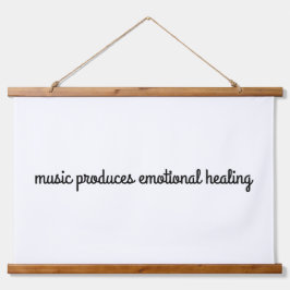 感情的なヒーリングウッドトップウォールタペストリー 吊り下げ型タペストリー