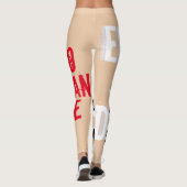 感情的な不快感なし レギンス (裏面)