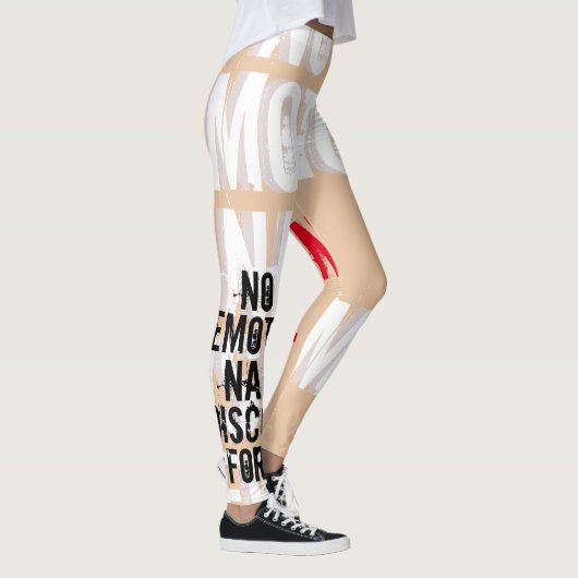 感情的な不快感なし レギンス (右)