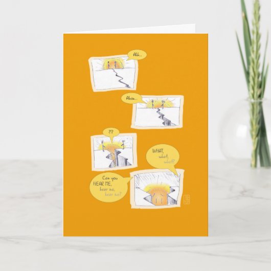 感情的な切断オンオレンジ人間関係 カード (正面)