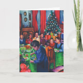 感情的な家族の夕食 シーズンカード (正面)