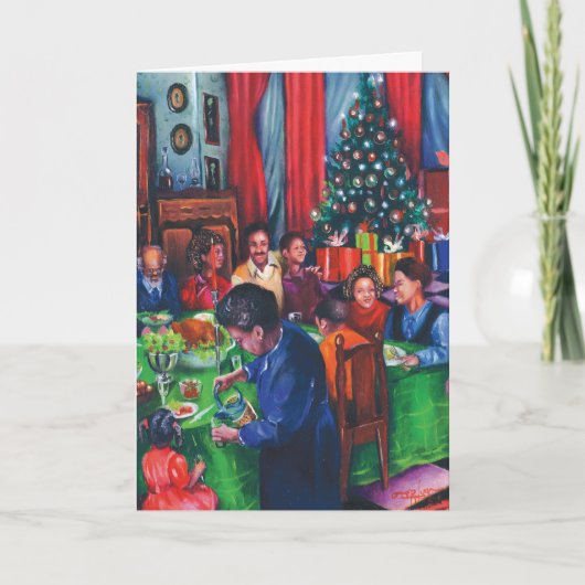 感情的な家族の夕食 シーズンカード (正面)