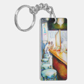 感情的な意欲を起こ対象、正当化する論理 キーホルダー (正面左)