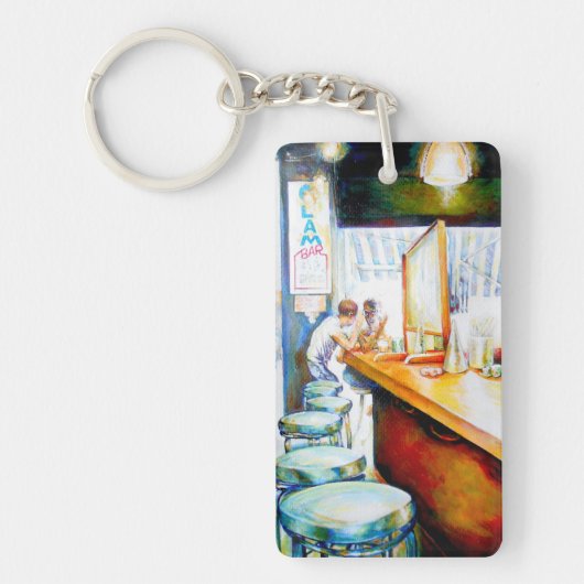 感情的な意欲を起こ対象、正当化する論理 キーホルダー (正面)