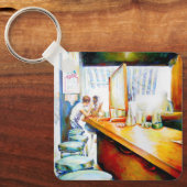 感情的な意欲を起こ対象、正当化する論理 キーホルダー (正面)