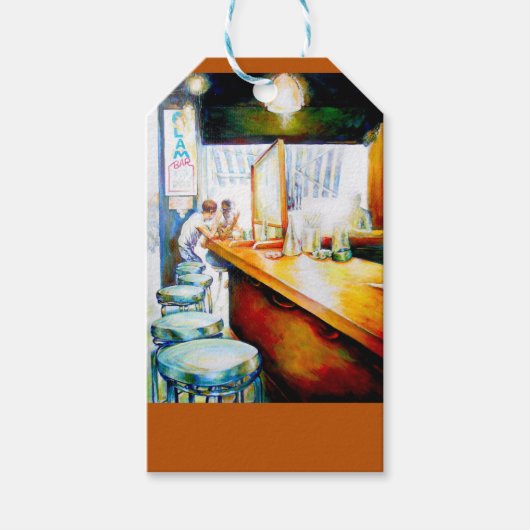 感情的な意欲を起こ対象、正当化する論理 ギフトタグ (正面)