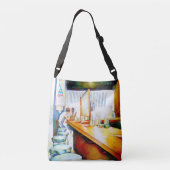 感情的な意欲を起こ対象、正当化する論理 クロスボディバッグ (裏面)