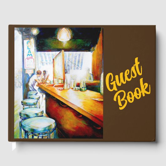 感情的な意欲を起こ対象、正当化する論理 ゲストブック (正面)