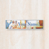 感情的な意欲を起こ対象、正当化する論理 サインプレート (正面)